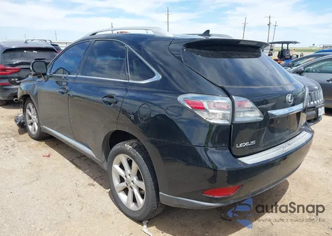 2010 Lexus Rx 350 from USA, damaged, VIN 2T2BK1BA7AC019257